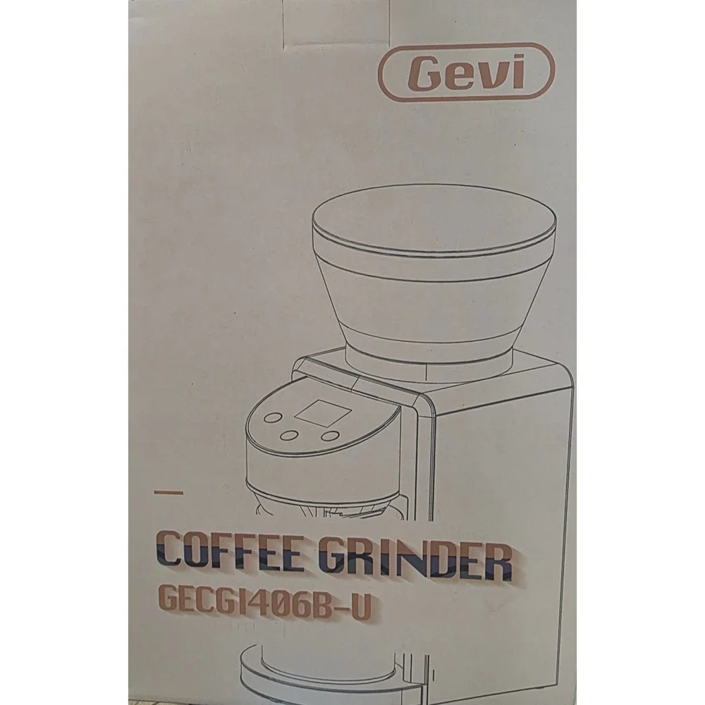 Gevi Coffee Grinder Electric,Coffee Bean Grinder with 35 Grind 120V/200W, Black